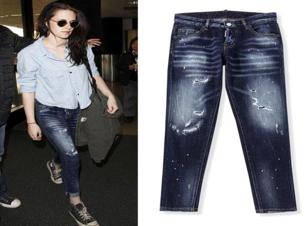 women fashion cropped jeansbrand design ripped jeansstars style jeansskinny causal jeans size 26305972192, Blue
women fashion cropped jeansbrand design ripped jeansstars style jeansskinny causal jeans size 26305972192, Blue