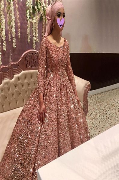 muslim rose gold prom dresses long sleeves sequin ball gown dubai women reflective dress party custom made vestidos de gala1704778, Black
muslim rose gold prom dresses long sleeves sequin ball gown dubai women reflective dress party custom made vestidos de gala1704778, Black