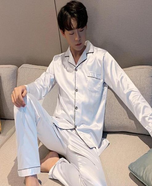 men039s sleepwear fzslcyiyi summer suit long sleeve pants silk men pajama sets sleep white satin rayon pyjama pyjamas male5255640, Black;brown
men039s sleepwear fzslcyiyi summer suit long sleeve pants silk men pajama sets sleep white satin rayon pyjama pyjamas male5255640, Black;brown