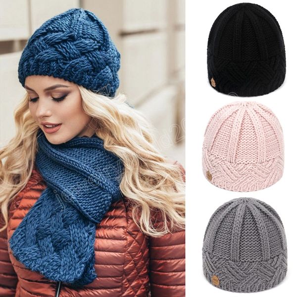new winter fashion knitted skullies beanies hat for women girls thermal windproof hat crochet skiing thickening warm caps bonnet, Blue;gray
new winter fashion knitted skullies beanies hat for women girls thermal windproof hat crochet skiing thickening warm caps bonnet, Blue;gray
