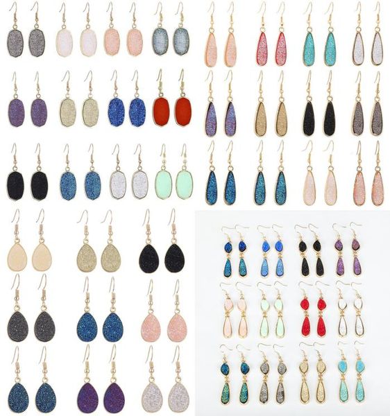 simple resin teardrop round druzy drusy oval charms earrings handmade gold earings for women party birthday gift1124413, Golden
simple resin teardrop round druzy drusy oval charms earrings handmade gold earings for women party birthday gift1124413, Golden