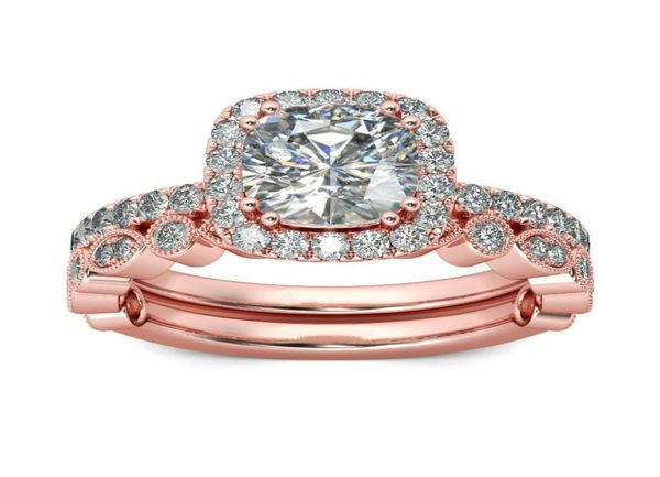 rose gold rings for women 2pcs sparkling rhinestone rings set bridal engagement wedding band jewelry2840845, Silver
rose gold rings for women 2pcs sparkling rhinestone rings set bridal engagement wedding band jewelry2840845, Silver