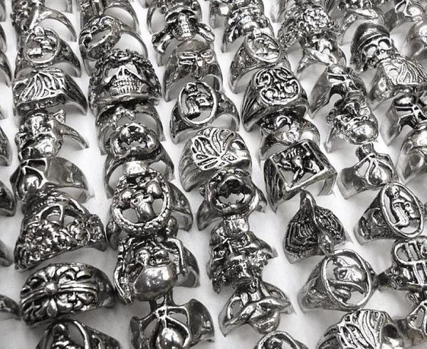 gothic skull carved biker mixed styles lots mens antisilver rings retro new jewelry r00345058963, Silver
gothic skull carved biker mixed styles lots mens antisilver rings retro new jewelry r00345058963, Silver