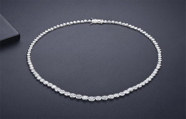 2022 sell bride tennis necklace sparkling luxury jewelry 18k white gold fill round cut white z cz diamond gemstones ins wo5476695, Silver
2022 sell bride tennis necklace sparkling luxury jewelry 18k white gold fill round cut white z cz diamond gemstones ins wo5476695, Silver