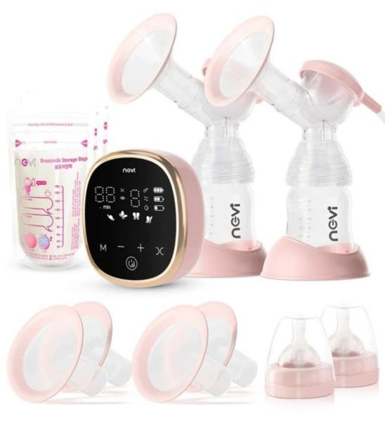ncvi double electric breast pumps 4 modes 9 levels with 4 size flanges 10pcs breastmilk storage bags 2109285001397
ncvi double electric breast pumps 4 modes 9 levels with 4 size flanges 10pcs breastmilk storage bags 2109285001397