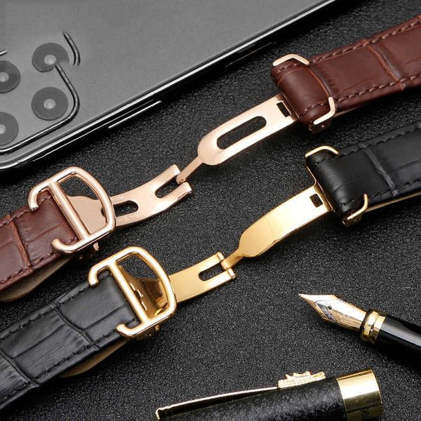 substitute 25mm leather watch strap for cartier watch with men's leather original london series leather strap, Black;brown
substitute 25mm leather watch strap for cartier watch with men's leather original london series leather strap, Black;brown
