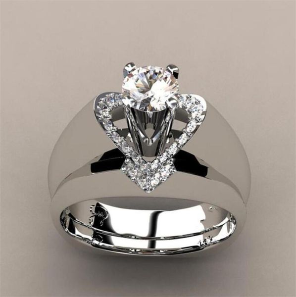 us size 412 sell drop luxury jewelry 925 sterling silver couple rings pave cz heart women wedding bridal ring for lo5072649, Slivery;golden
us size 412 sell drop luxury jewelry 925 sterling silver couple rings pave cz heart women wedding bridal ring for lo5072649, Slivery;golden