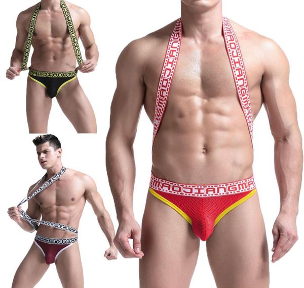 men thong bodybuilding wrestling singlet jumpsuit suspender mesh bodysuit underwear male one piece bodysuits gay2672770, Black;white
men thong bodybuilding wrestling singlet jumpsuit suspender mesh bodysuit underwear male one piece bodysuits gay2672770, Black;white