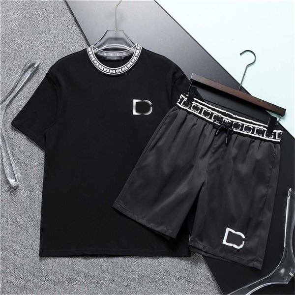 luxury designer mens tracksuit summer fashion male sets letters print short sleeve tees suit high end quality color t shirts and shorts pie, Gray
luxury designer mens tracksuit summer fashion male sets letters print short sleeve tees suit high end quality color t shirts and shorts pie, Gray