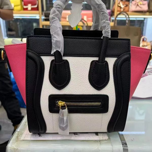 2023 new korean version of lychee pattern smiley face bag genuine leather women's bag clown face bat bag wings shoulder messenger handb
2023 new korean version of lychee pattern smiley face bag genuine leather women's bag clown face bat bag wings shoulder messenger handb