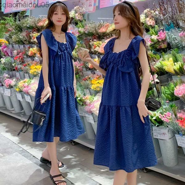 2332# 2023 summer korean fashion maternity dress sweet cute loose clothes for pregnant women pregnancy clothing l230712, White
2332# 2023 summer korean fashion maternity dress sweet cute loose clothes for pregnant women pregnancy clothing l230712, White
