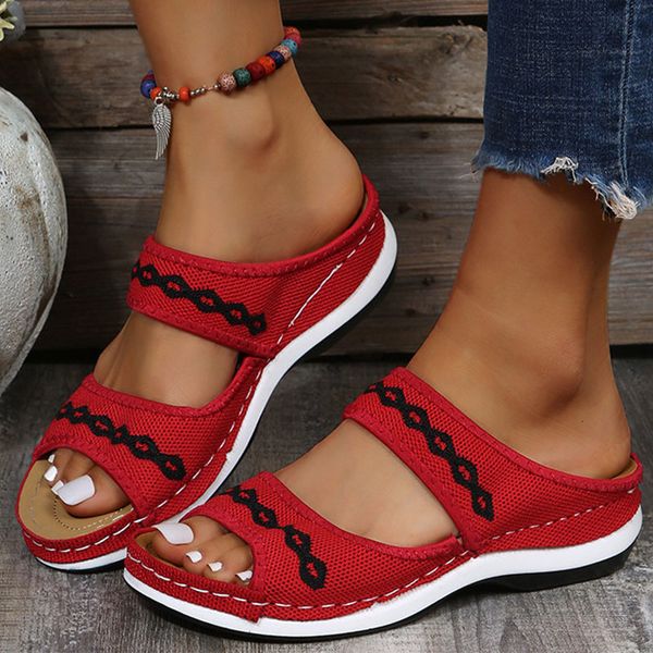 sandals women sandals breathable mesh summer shoes for women low heels sandalias mujer beach slippers sandals summer footwear female 230713, Black
sandals women sandals breathable mesh summer shoes for women low heels sandalias mujer beach slippers sandals summer footwear female 230713, Black