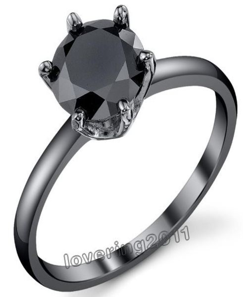 choucong classic round cut black cz 10kt black gold filled wedding ring size 511 5798466, Slivery;golden
choucong classic round cut black cz 10kt black gold filled wedding ring size 511 5798466, Slivery;golden