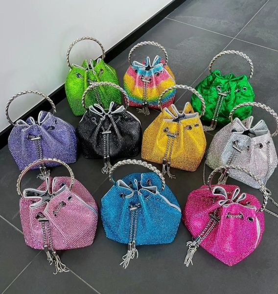 evening bags colored crystal shiny diamond evening clutch bag wedding party bucket wallet women's handbag shoulder messenger bag 230713
evening bags colored crystal shiny diamond evening clutch bag wedding party bucket wallet women's handbag shoulder messenger bag 230713
