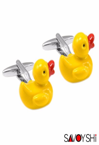 savoyshi yellow rubber duck design cufflinks for men shirts cuff bottons fancy gifts personalized cuff links brand men jewelry2117012, Silver
savoyshi yellow rubber duck design cufflinks for men shirts cuff bottons fancy gifts personalized cuff links brand men jewelry2117012, Silver