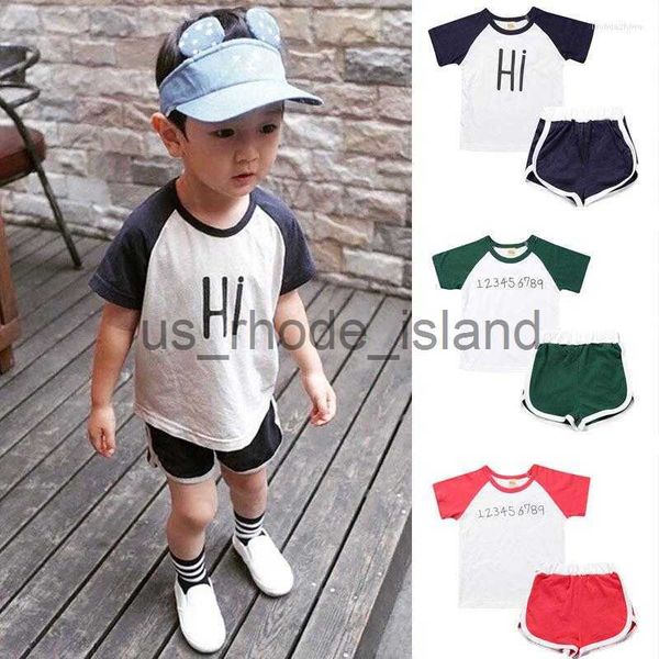t-shirts clothing sets summer boy set t-shirt shorts for kids fashion children suit clothes x0714, Blue
t-shirts clothing sets summer boy set t-shirt shorts for kids fashion children suit clothes x0714, Blue