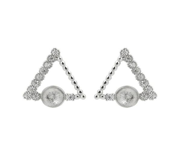 triangle earrings pearl settings zircon 925 sterling silver diy jewelry findings earring base blanks 5 pairs9529248, Slivery;crystal
triangle earrings pearl settings zircon 925 sterling silver diy jewelry findings earring base blanks 5 pairs9529248, Slivery;crystal