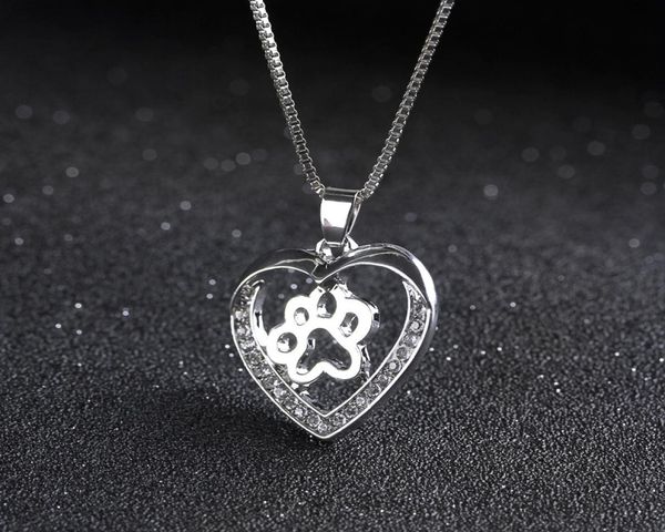 pretty pet dog paw love heart pendant silver color choker necklaces for women jewelry heart necklace2327030
pretty pet dog paw love heart pendant silver color choker necklaces for women jewelry heart necklace2327030