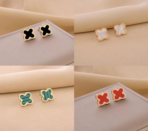 women leaf studs 18k rose gold plated titanium steel earrings fashion design shell flower jewelry gifts black green white red leav3560425, Golden;silver
women leaf studs 18k rose gold plated titanium steel earrings fashion design shell flower jewelry gifts black green white red leav3560425, Golden;silver