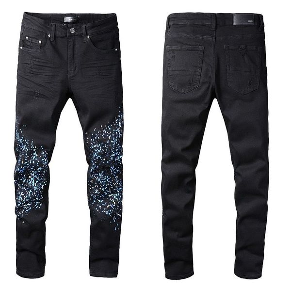 designer jeans mens denim embroidery pants fashion holes trouser us size 28-40 hip hop distressed zippers trousers for male #05, Blue
designer jeans mens denim embroidery pants fashion holes trouser us size 28-40 hip hop distressed zippers trousers for male #05, Blue