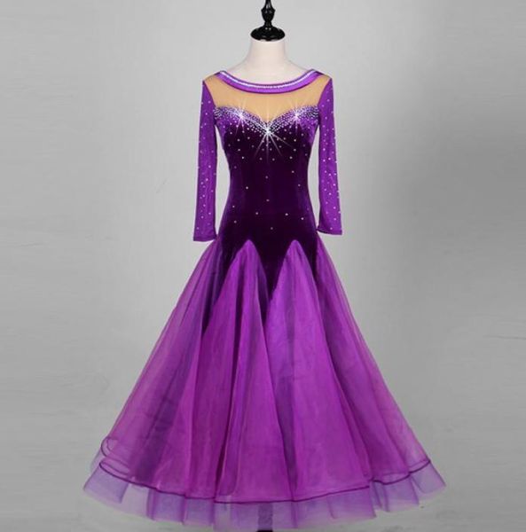 adult/girls ballroom dance dress modern waltz standard competition dance dress purple long sleeve rhine dress custom3104660, Black;red
adult/girls ballroom dance dress modern waltz standard competition dance dress purple long sleeve rhine dress custom3104660, Black;red