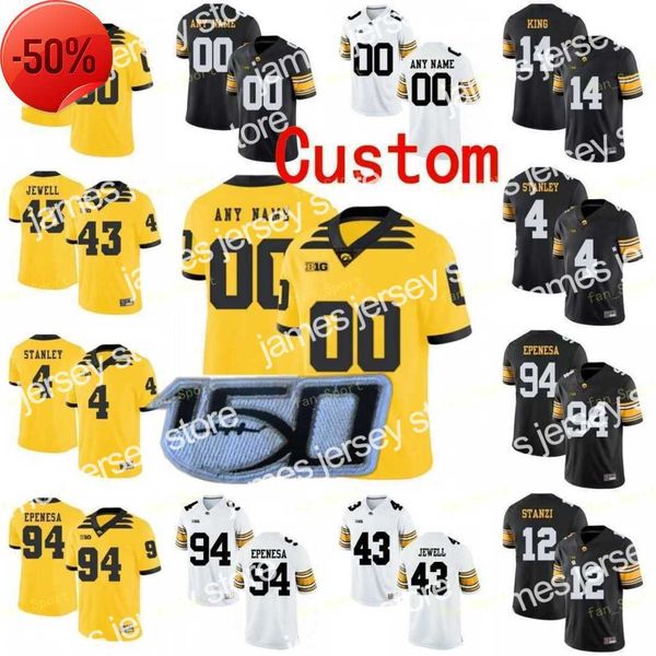 james iowa hawkeyes football jersey ncaa college mekhi sargent tyler goodson nico ragaini epenesa hockenson jackson spencer petras sam lapor, Black;red
james iowa hawkeyes football jersey ncaa college mekhi sargent tyler goodson nico ragaini epenesa hockenson jackson spencer petras sam lapor, Black;red