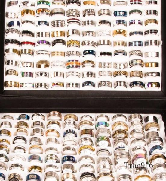 new fashion 50pcspack mix styles men039s women039s stainless steel jewelry rings gifts8390624, Silver
new fashion 50pcspack mix styles men039s women039s stainless steel jewelry rings gifts8390624, Silver