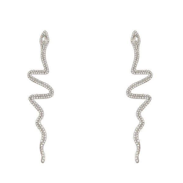 trendy luxury fashion snake stud personalize zircon snake earrings for women birthday party anniversary jewelry gift, Golden;silver
trendy luxury fashion snake stud personalize zircon snake earrings for women birthday party anniversary jewelry gift, Golden;silver
