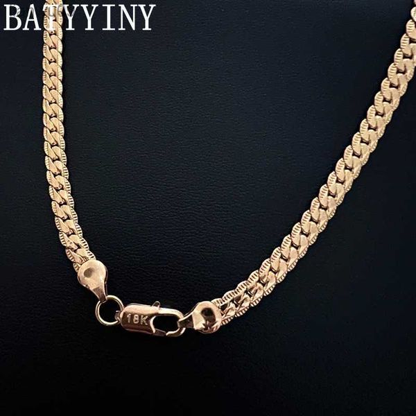 batyyiny 925 sterling silver 18k goldsilver 818202224 inch side chain necklace for women men fashion wedding jewelry gifts l230704
batyyiny 925 sterling silver 18k goldsilver 818202224 inch side chain necklace for women men fashion wedding jewelry gifts l230704