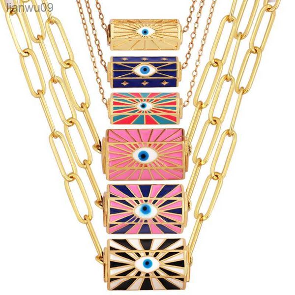 evil eye lucky alisman amulet amour love lucky enamel colourful charm focal necklacefashion bohimian jewelry findings supplies l230704, Silver
evil eye lucky alisman amulet amour love lucky enamel colourful charm focal necklacefashion bohimian jewelry findings supplies l230704, Silver