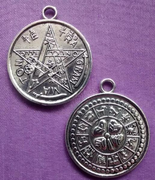 100pcs vintage silver charms pendant double sided tetragrammaton pentacle pentagram zodiac charm beads for bracelet jewelry find5130545, Bronze;silver
100pcs vintage silver charms pendant double sided tetragrammaton pentacle pentagram zodiac charm beads for bracelet jewelry find5130545, Bronze;silver