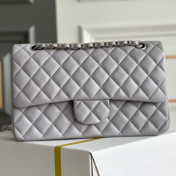 classic handbag 25.5cm designer shoulder bag diamond lattice crossbody bag lambskin flap bags 10a chain evening bags with box c002
classic handbag 25.5cm designer shoulder bag diamond lattice crossbody bag lambskin flap bags 10a chain evening bags with box c002