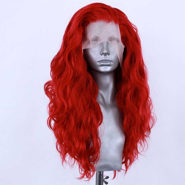 nxy red synthetic lace front wigs for women water wave lace wig part cosplay wigs natural hairline party hair frontal wig 230524, Black;brown
nxy red synthetic lace front wigs for women water wave lace wig part cosplay wigs natural hairline party hair frontal wig 230524, Black;brown