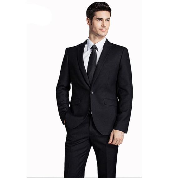 black business handsome men suits notched collar slim fit suits one button 2 pieces jacketpants for wedding dinner party tuxedo2558574, Black;gray
black business handsome men suits notched collar slim fit suits one button 2 pieces jacketpants for wedding dinner party tuxedo2558574, Black;gray