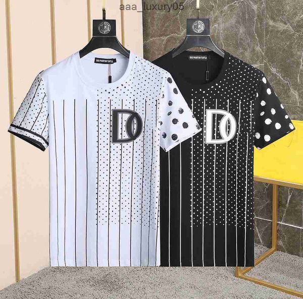 mens designer t shirt italian milan fashion polka dot with striped print tshirt summer black white tshirt hip hop streetwear 100 cotto dsqua, White;black
mens designer t shirt italian milan fashion polka dot with striped print tshirt summer black white tshirt hip hop streetwear 100 cotto dsqua, White;black