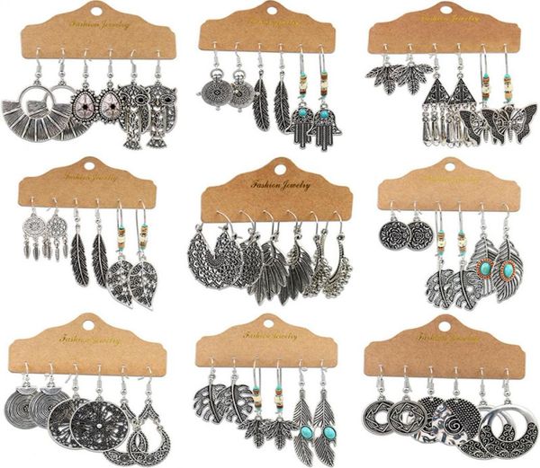 new 10 set 3 in 1 dangle earrings for women vintage antique silver mix styles beautiful drop earrings whole bulk lots6112806
new 10 set 3 in 1 dangle earrings for women vintage antique silver mix styles beautiful drop earrings whole bulk lots6112806