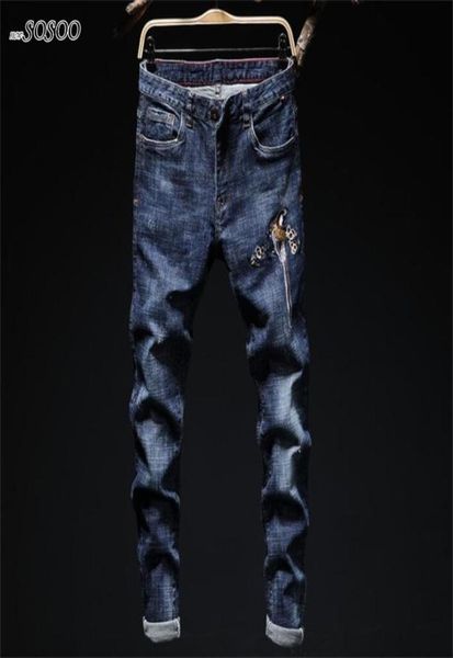 hip hop brand man jeans denim blue classic design embroidery skinny jeans men pencil pants men men039s ck77504416017
hip hop brand man jeans denim blue classic design embroidery skinny jeans men pencil pants men men039s ck77504416017