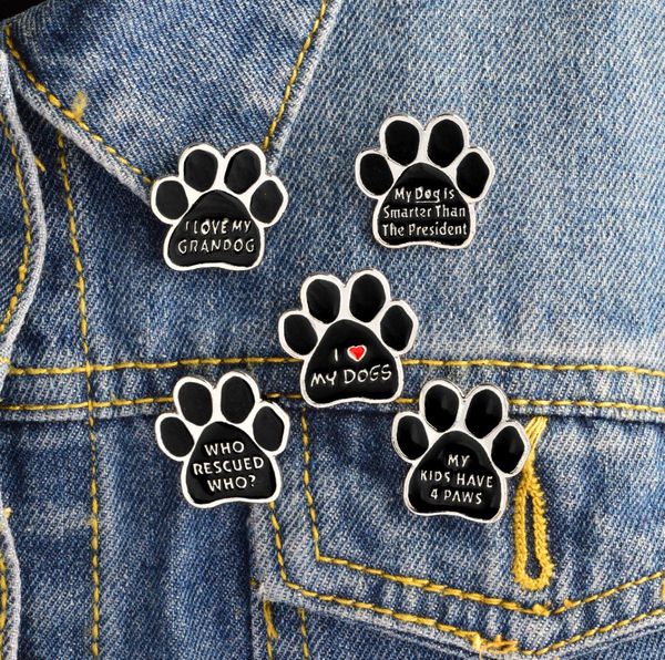 vintage punk style paw i love my dog metal kawaii enamel pin badge buttons brooch shirt denim jacket bag decorative brooches for w4037374, Gray
vintage punk style paw i love my dog metal kawaii enamel pin badge buttons brooch shirt denim jacket bag decorative brooches for w4037374, Gray