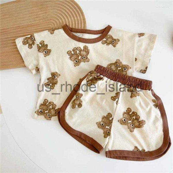 t-shirts clothing sets summer baby clothes set outfits cotton tee and shorts 2 piece for kids infant boys girls bear suit loose short sleeve, Blue
t-shirts clothing sets summer baby clothes set outfits cotton tee and shorts 2 piece for kids infant boys girls bear suit loose short sleeve, Blue