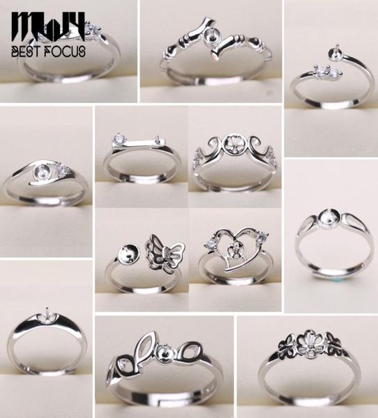 pearl ring settings 925 sliver rings for women 20 styles mix diy rings adjustable size jewelry settings christmas gift statement j6013445, Slivery;crystal
pearl ring settings 925 sliver rings for women 20 styles mix diy rings adjustable size jewelry settings christmas gift statement j6013445, Slivery;crystal