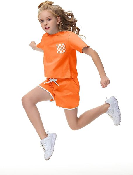 kids summer sport t-shirt and shorts set plaid print clothing sets tracksuit, White
kids summer sport t-shirt and shorts set plaid print clothing sets tracksuit, White