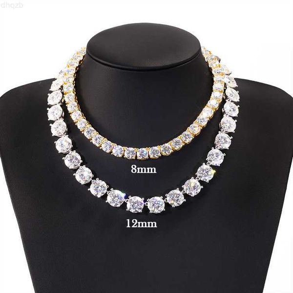 big moissanite diamond bling 8mm 12mm s925 plated gold necklace bracelet tennis chain, Silver
big moissanite diamond bling 8mm 12mm s925 plated gold necklace bracelet tennis chain, Silver