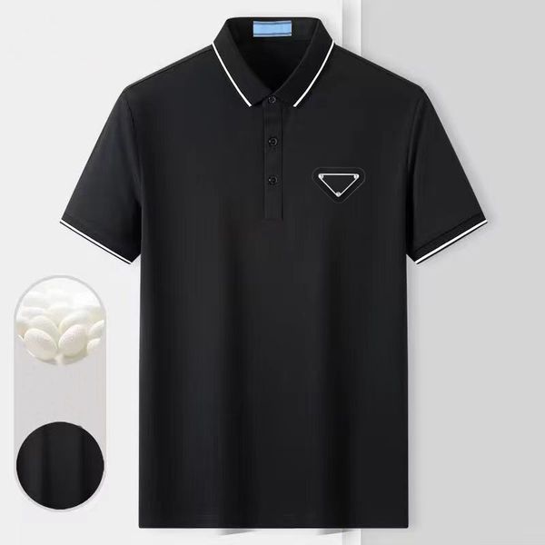designer polo shirt mens polos luxury classic polo collar solid cotton short sleeve t-shirt casual breathable loose clothing, White;black
designer polo shirt mens polos luxury classic polo collar solid cotton short sleeve t-shirt casual breathable loose clothing, White;black