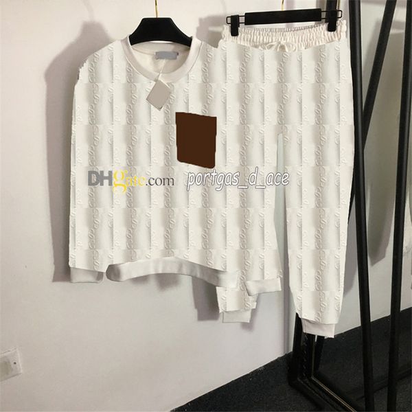 luxury jacquard sweatshirt sweatpants set women white black long sleeve hoodies tracksuit round neck elestic waist trouser woman 2 piece pan
luxury jacquard sweatshirt sweatpants set women white black long sleeve hoodies tracksuit round neck elestic waist trouser woman 2 piece pan