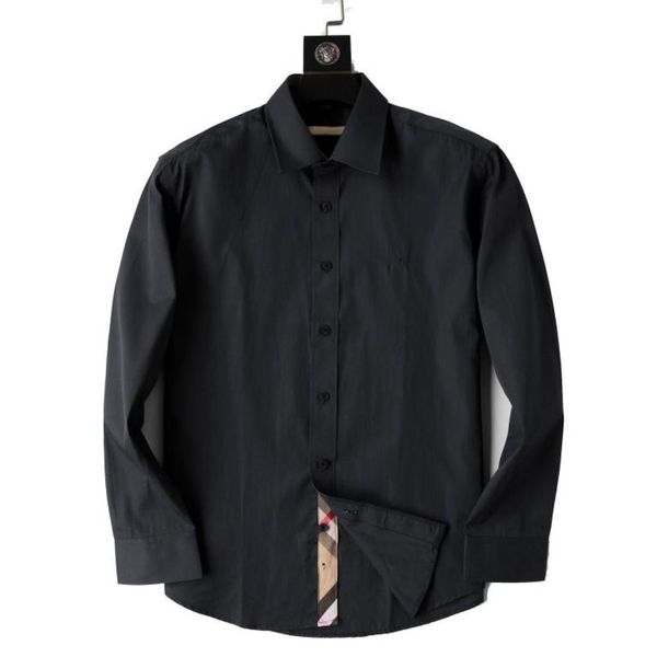 2021 luxury designer men039s shirts fashion casual business social and cocktail shirt brand spring autumn slimming the most fas1250010, White;black
2021 luxury designer men039s shirts fashion casual business social and cocktail shirt brand spring autumn slimming the most fas1250010, White;black