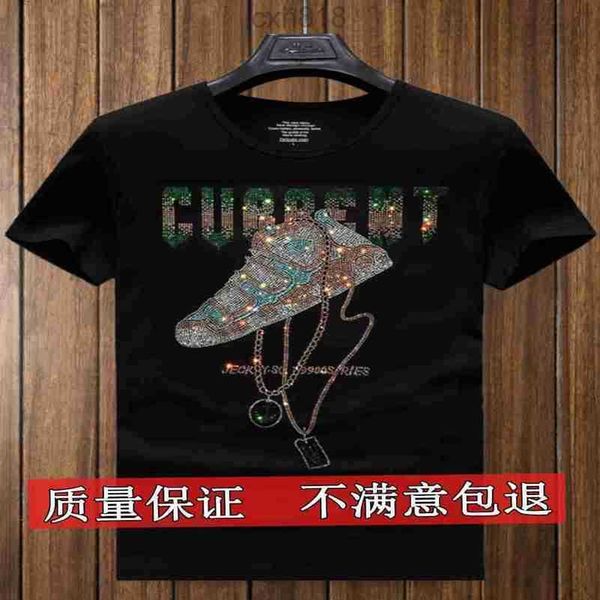 designer european station 2023 summer diamond men's short sleeve t-shirt youth spirit boy large cotton half sleeve trendy t-shirt, White;black
designer european station 2023 summer diamond men's short sleeve t-shirt youth spirit boy large cotton half sleeve trendy t-shirt, White;black