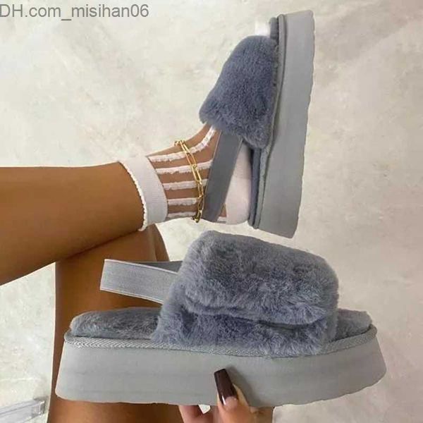 slippers comfortable faux fur slider tie dye women's fluffy platform sandals hook and loop elastic open lace slider mule shoes z230717, Black
slippers comfortable faux fur slider tie dye women's fluffy platform sandals hook and loop elastic open lace slider mule shoes z230717, Black