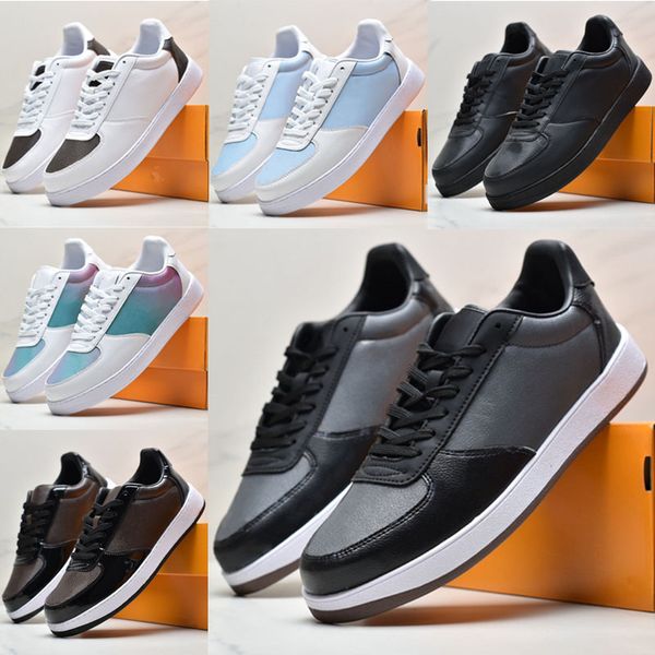rivoli shoes calf leather rubber outsole designers men sneakers low flower casual shoe mens trainer sneaker, Black
rivoli shoes calf leather rubber outsole designers men sneakers low flower casual shoe mens trainer sneaker, Black