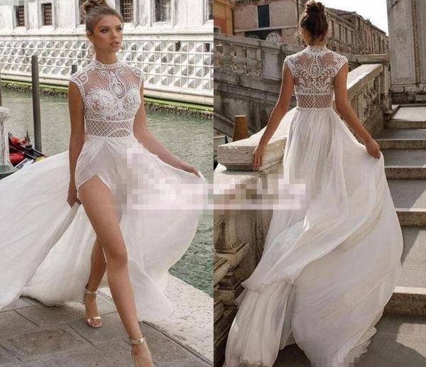 julie vino high slits wedding dresses bohemia lace appliqued a line beach illusion side split custom made bridal gowns2911849, White
julie vino high slits wedding dresses bohemia lace appliqued a line beach illusion side split custom made bridal gowns2911849, White