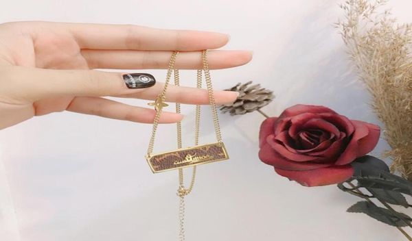 fashion womens design necklace faux leather 18k gold plated stainless steel necklaces choker chain letter pendant wedding jewelry 5399788, Silver
fashion womens design necklace faux leather 18k gold plated stainless steel necklaces choker chain letter pendant wedding jewelry 5399788, Silver